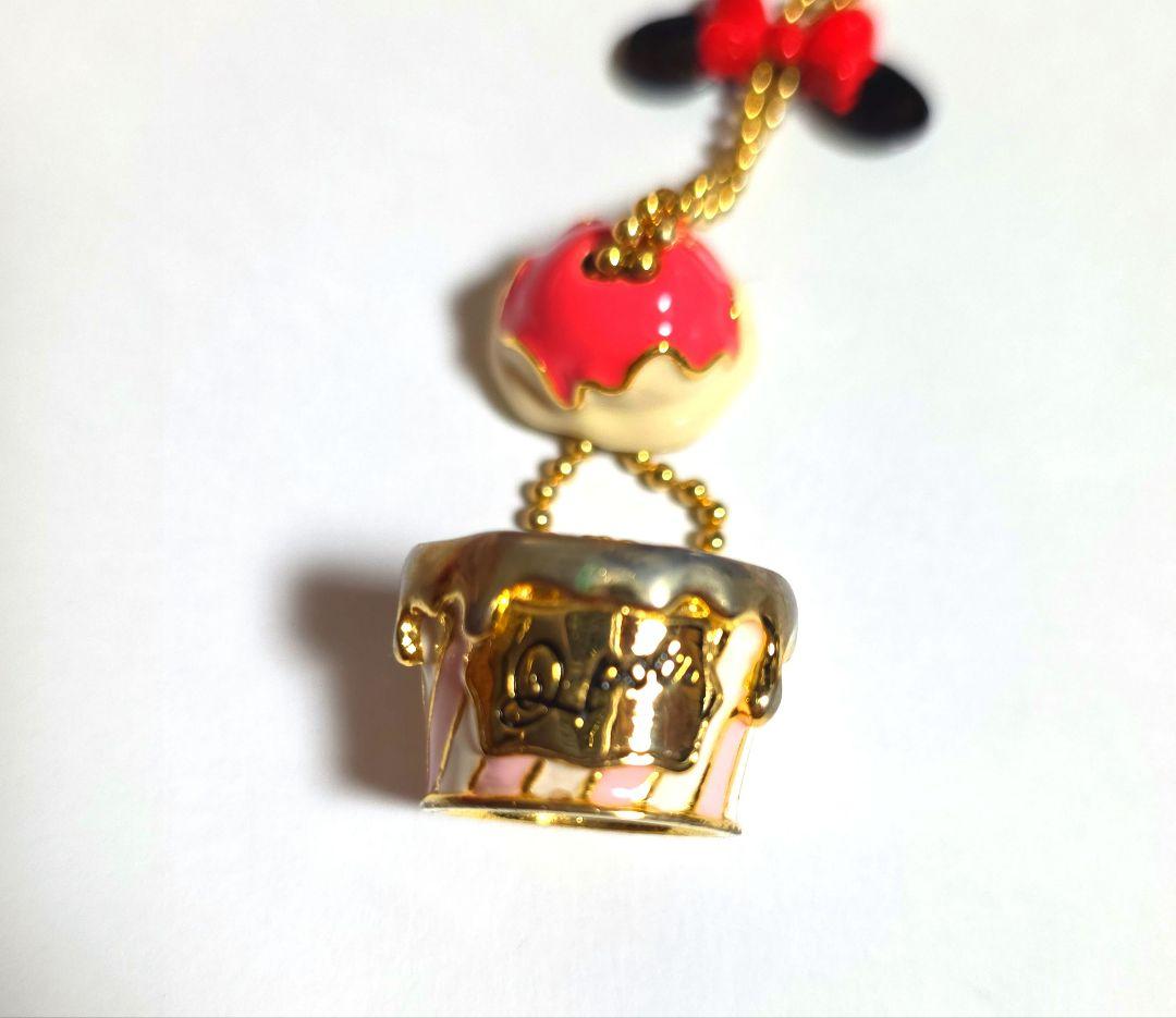 Q-pot. ディズニー コラボ ミニー アイスクリーム ネックレス