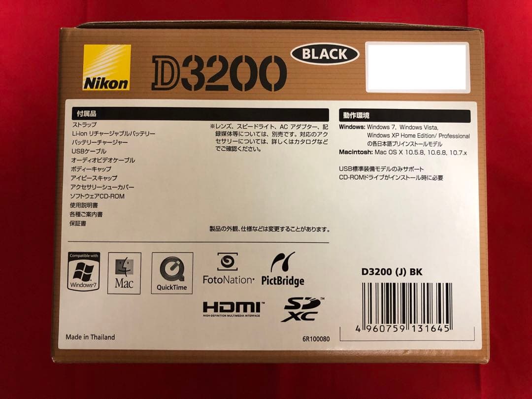 デジタルカメラ NIKON D3200 BODY