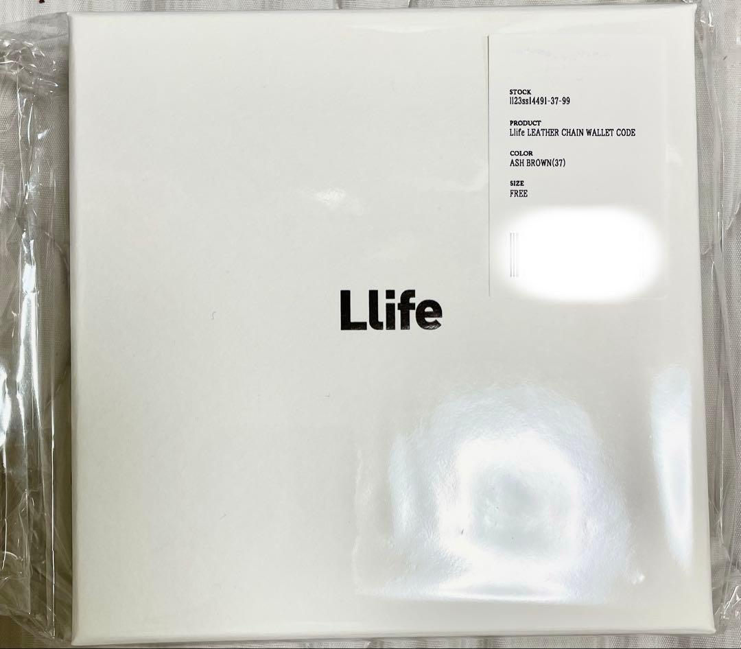 小物 [niko]Llife LEATHER CHAIN WALLET CODE