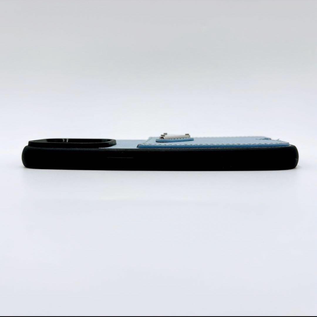 PRADA サフィアーノ 三角ロゴ iPhone 14 pro ケース