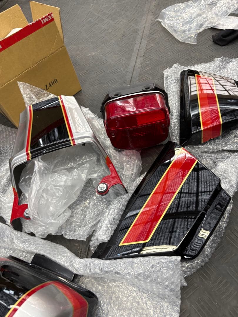 ゼファー400用　ドレミ外装　フルセット