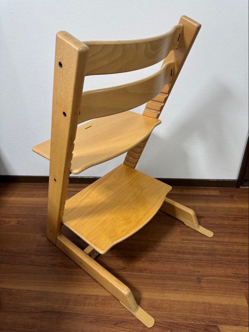 【大人気カラー】stokke ストッケ トリップトラップ　ナチュラル　シリアル4