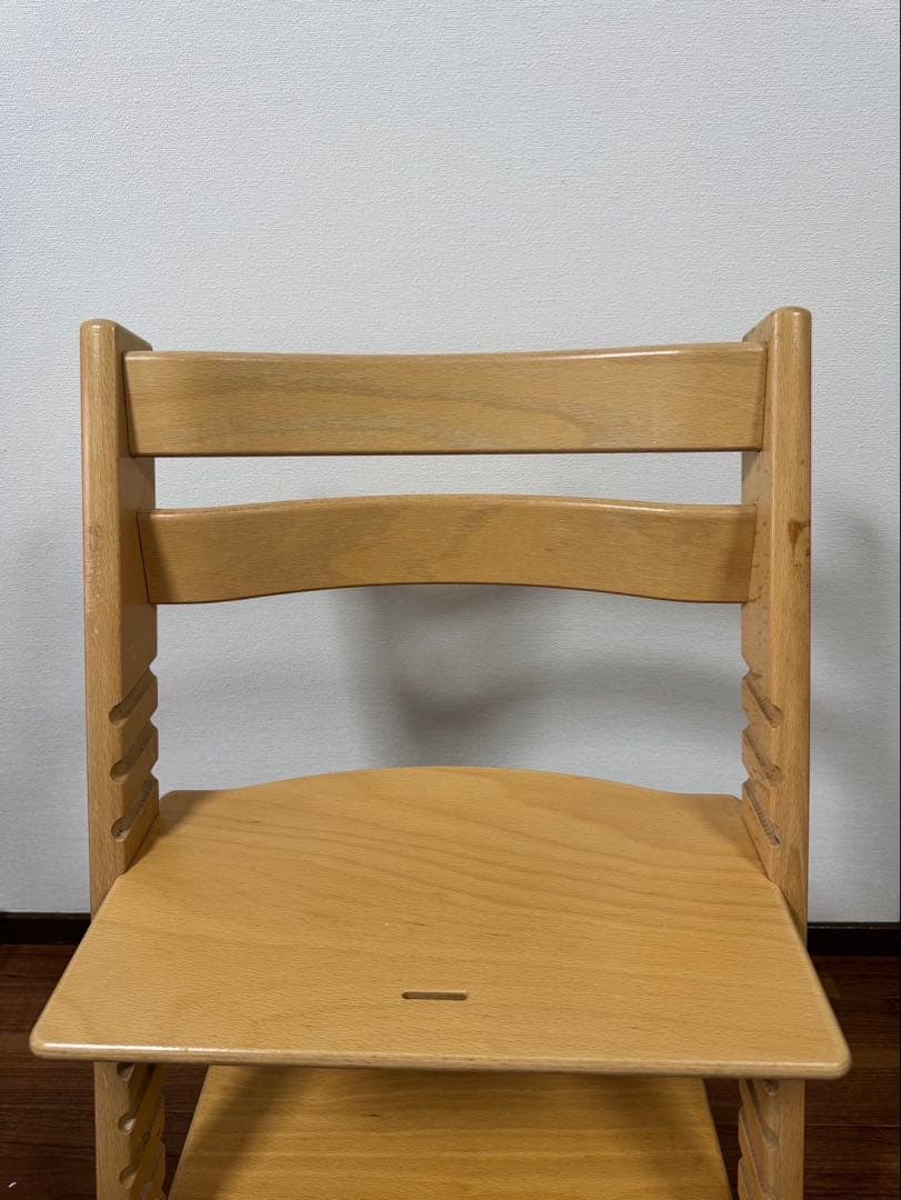 【大人気カラー】stokke ストッケ トリップトラップ　ナチュラル　シリアル4