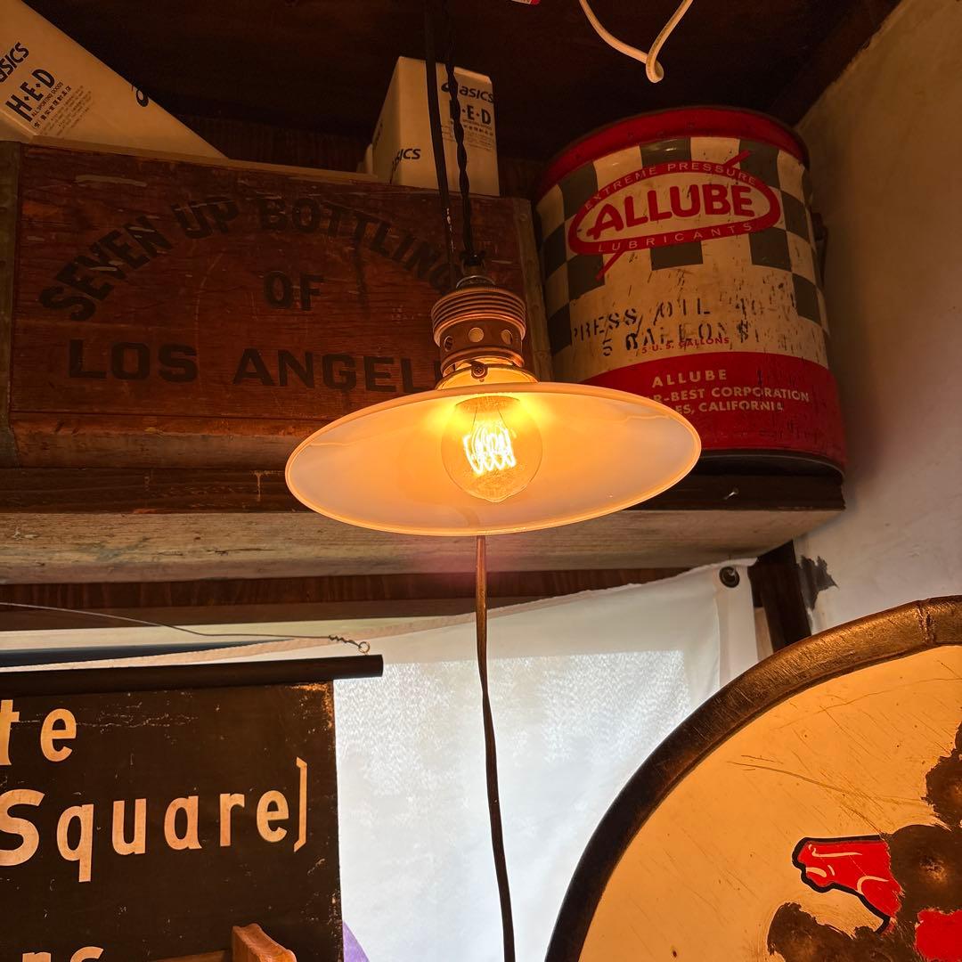 m*n様 アンティーク　ミルクグラス　E26