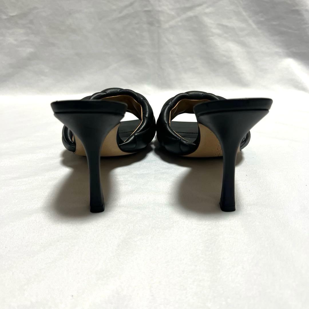 BOTTEGA VENETA ボッテガヴェネタ ブラックパデッド ミュール