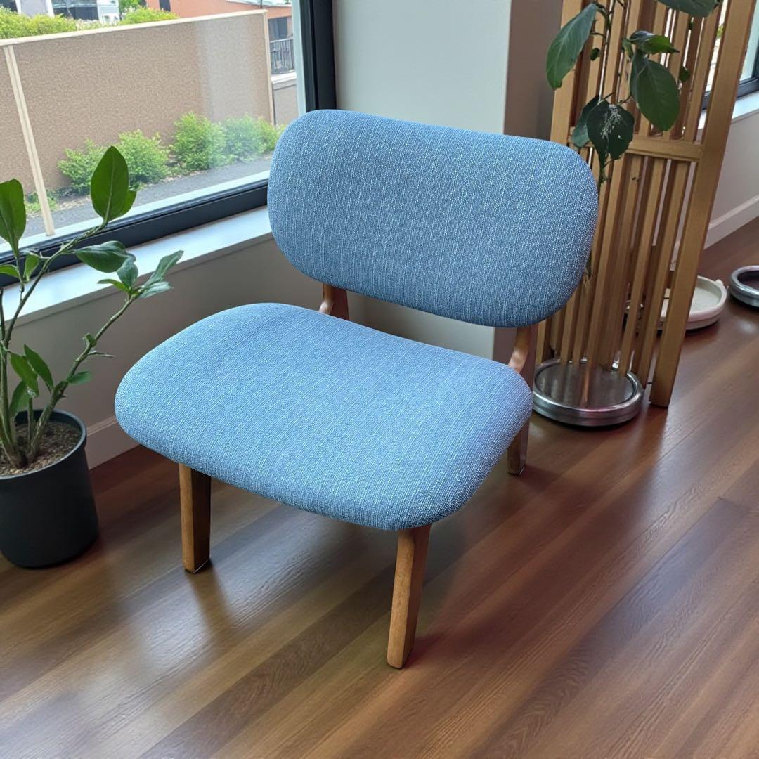 美品　リビングダイニング　1人用チェア　リラックスワイド　ニトリ　Nフィールド