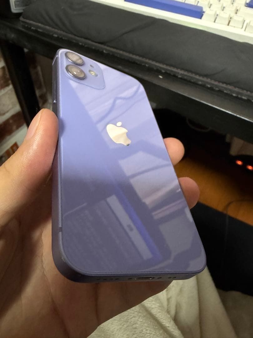 Apple iPhone 12 mini 128GB パープル 本体 ジャンク