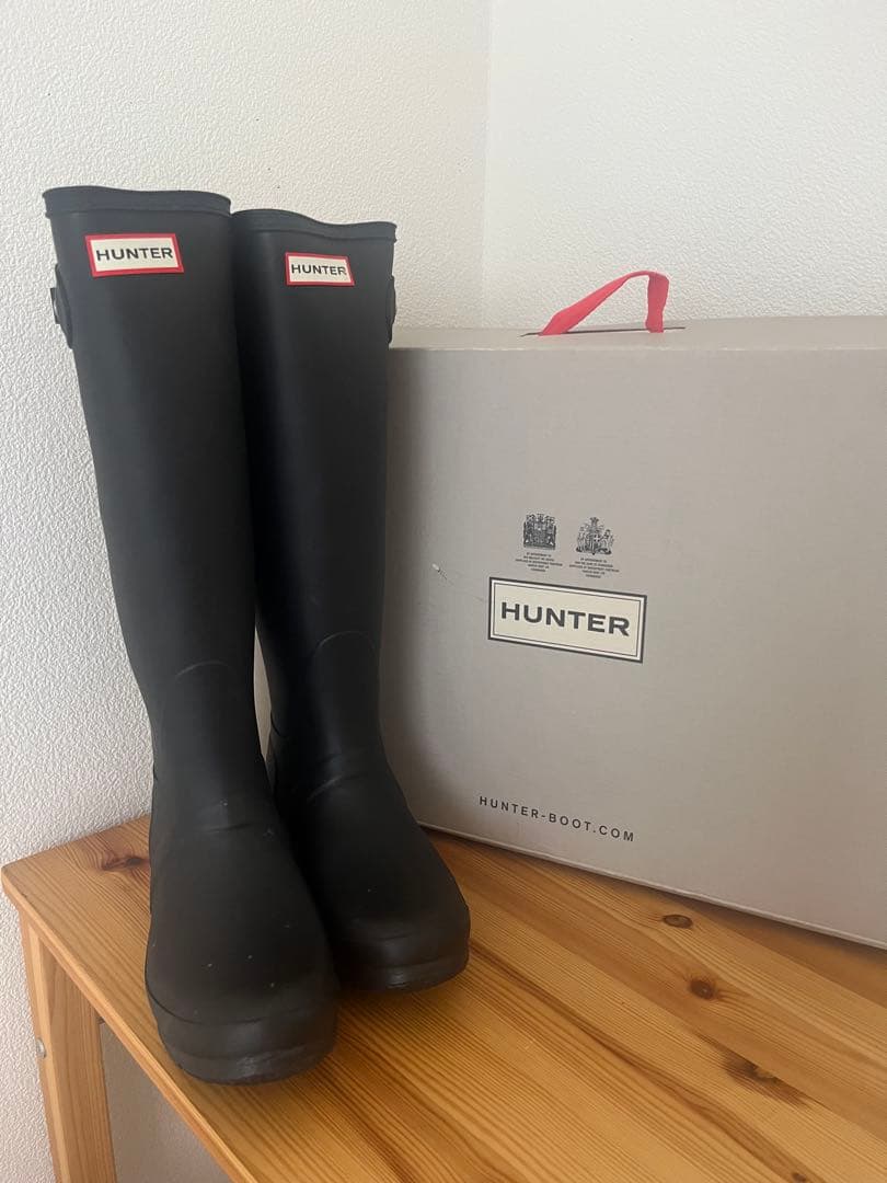 新品未使用　HUNTER 長靴　レインブーツ　 25センチ