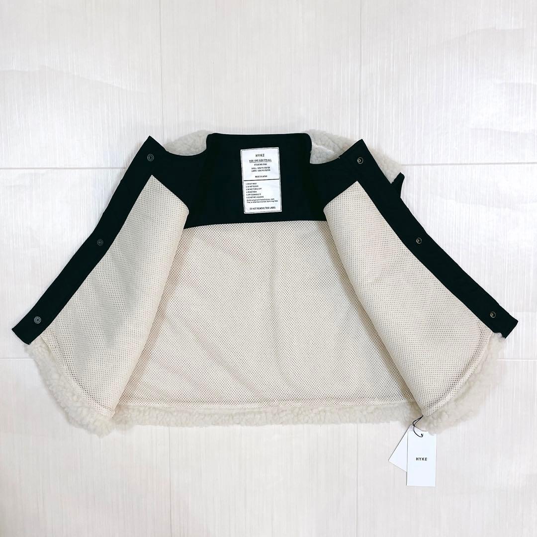 タグ付き✨24AW HYKE FAUX SHERING VEST ボアベスト