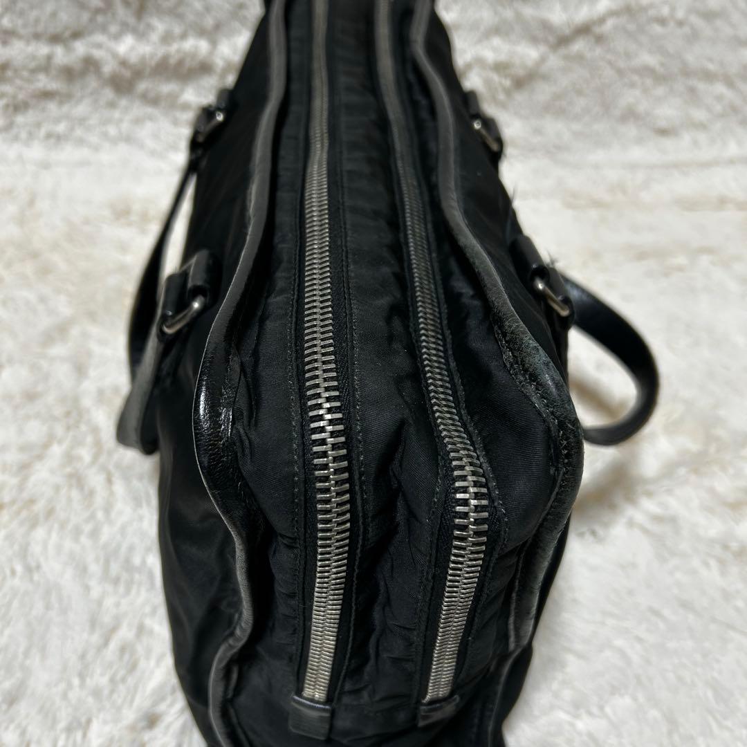 プラダ ビジネスバック ナイロン 三角ロゴ ブラック 黒 レディース メンズ