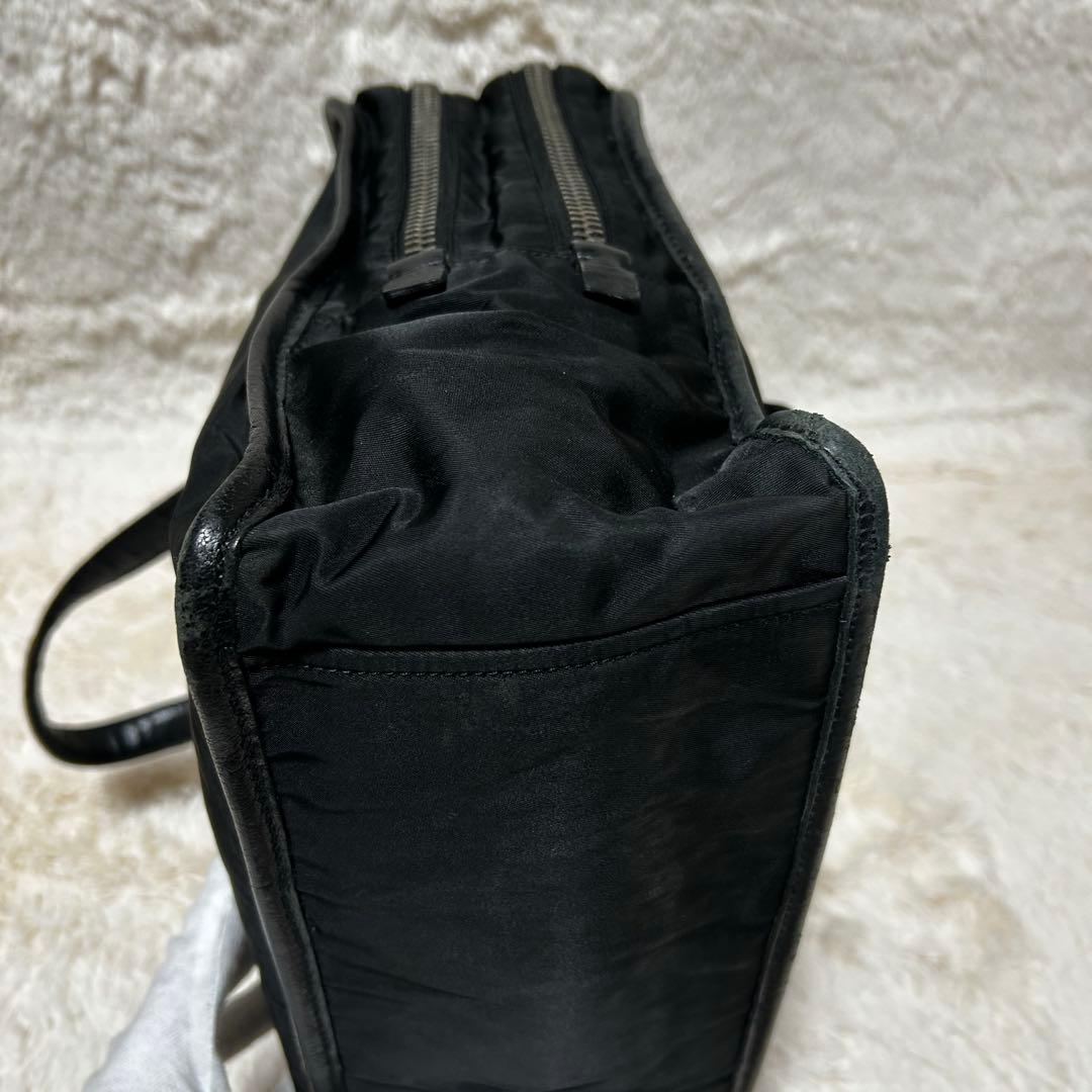 プラダ ビジネスバック ナイロン 三角ロゴ ブラック 黒 レディース メンズ