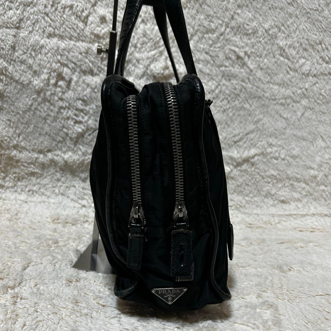 プラダ ビジネスバック ナイロン 三角ロゴ ブラック 黒 レディース メンズ