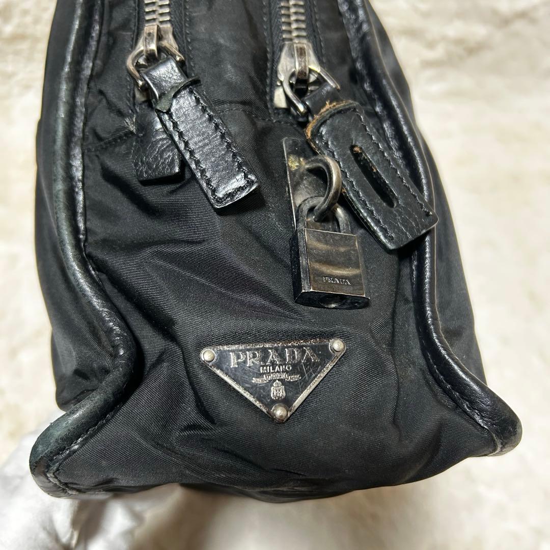 プラダ ビジネスバック ナイロン 三角ロゴ ブラック 黒 レディース メンズ