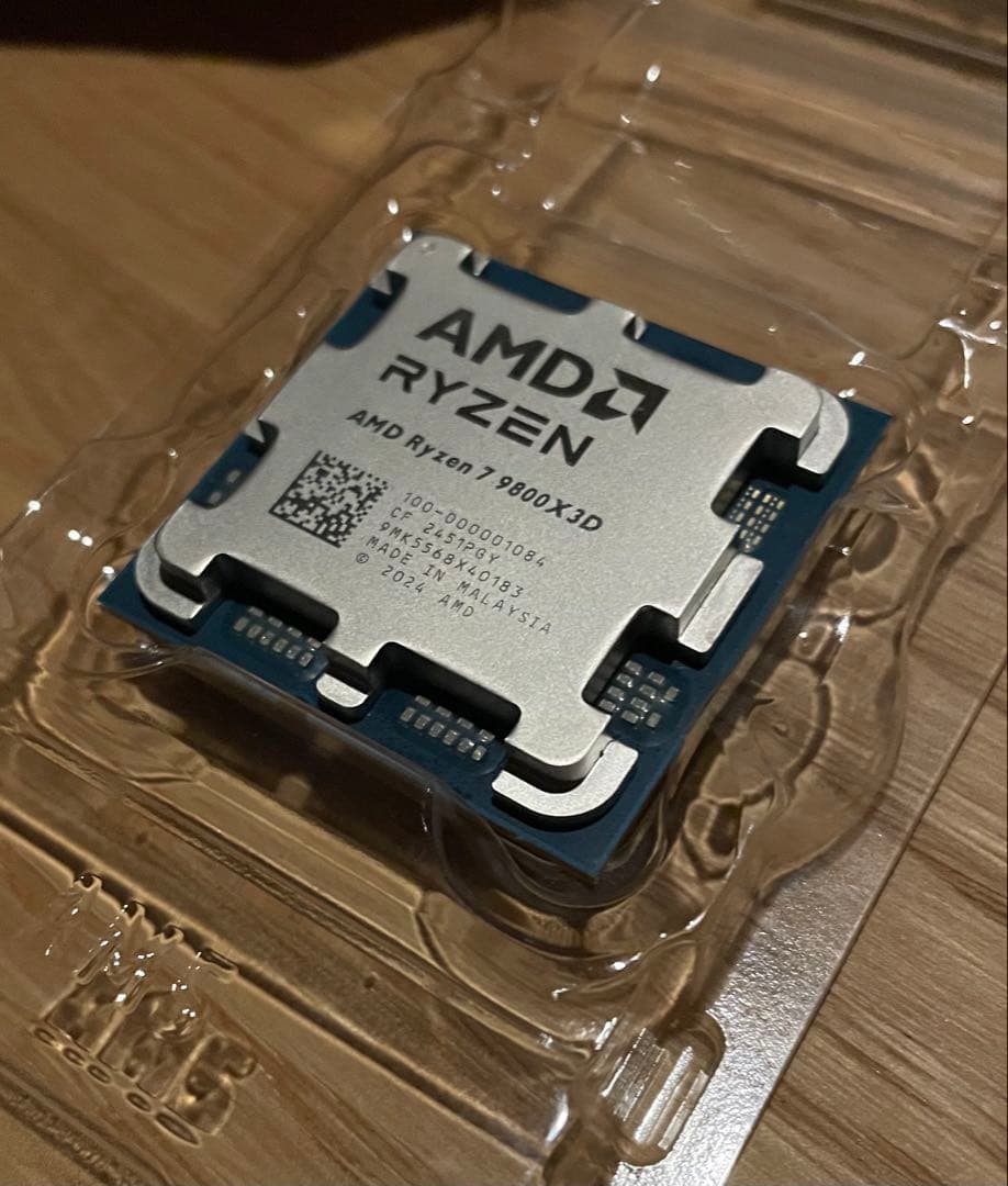 AMD Ryzen 7 9800X3D CPU ジャンク