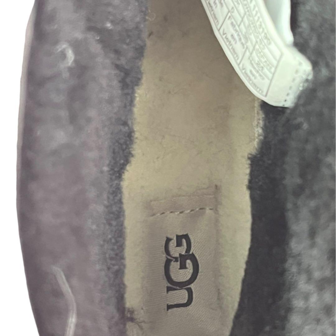 MT様綺麗　アグ　UGG クラッシッククリアミニ　レインブーツ　ブラック24cm