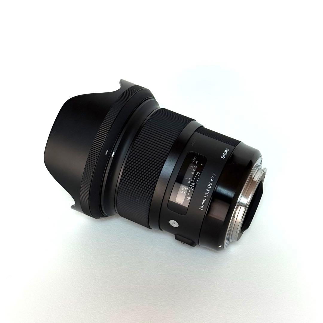 SIGMA 24mm F1.4 DG Artレンズ(for Canon)+おまけ