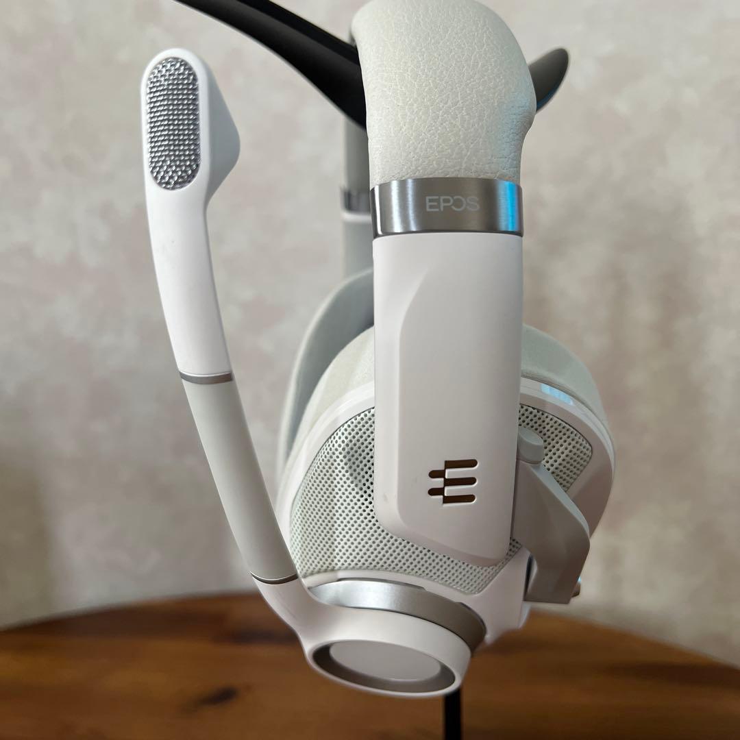 ゼンハイザー　EPOS H6PRO ゲーミングヘッドセット ホワイト開放型　美品