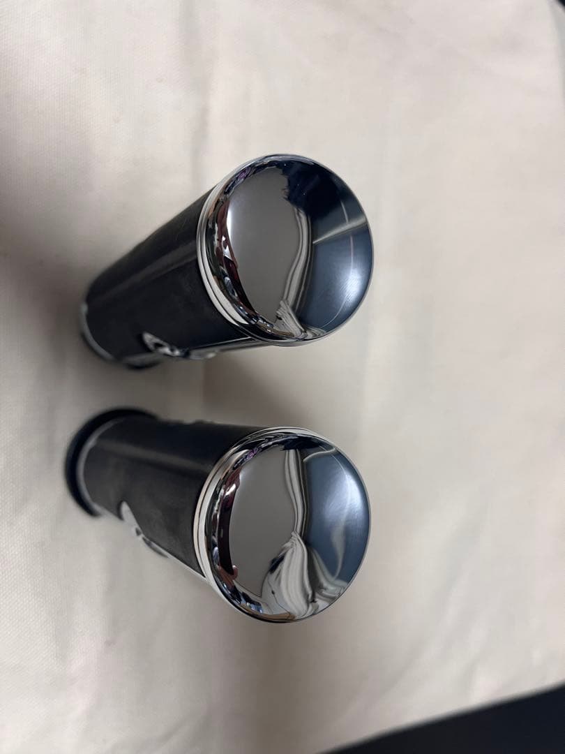 ハーレー純正 ウィリーG スカル グリップ ワイヤースロットル用