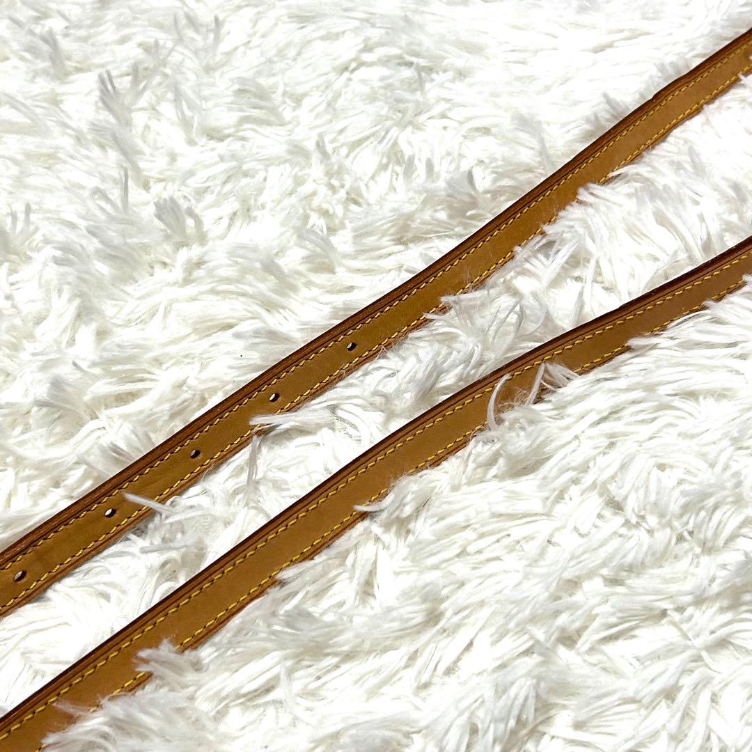 【極美品✨】ルイヴィトン ショルダー紐 レザー ヌメ革 金具 希少品