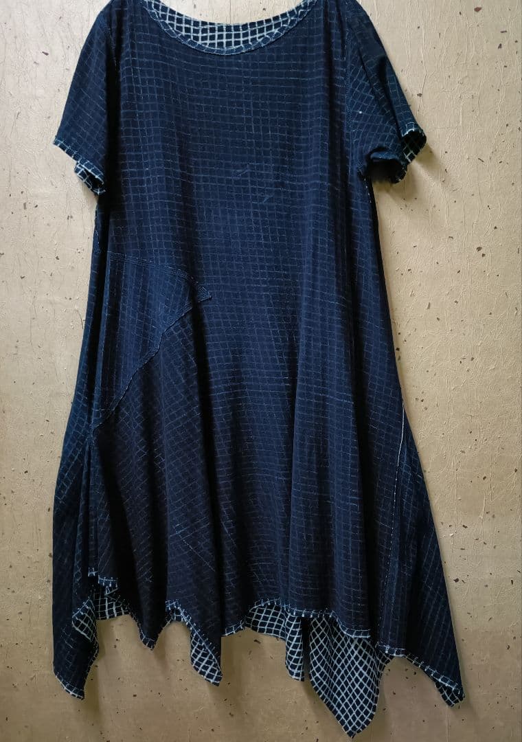 (専用です)ヨーガンレール リバシブル切り替えデザインチュニックワンピース素敵