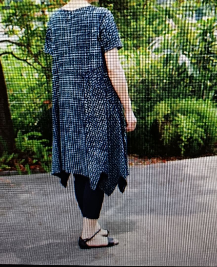 (専用です)ヨーガンレール リバシブル切り替えデザインチュニックワンピース素敵