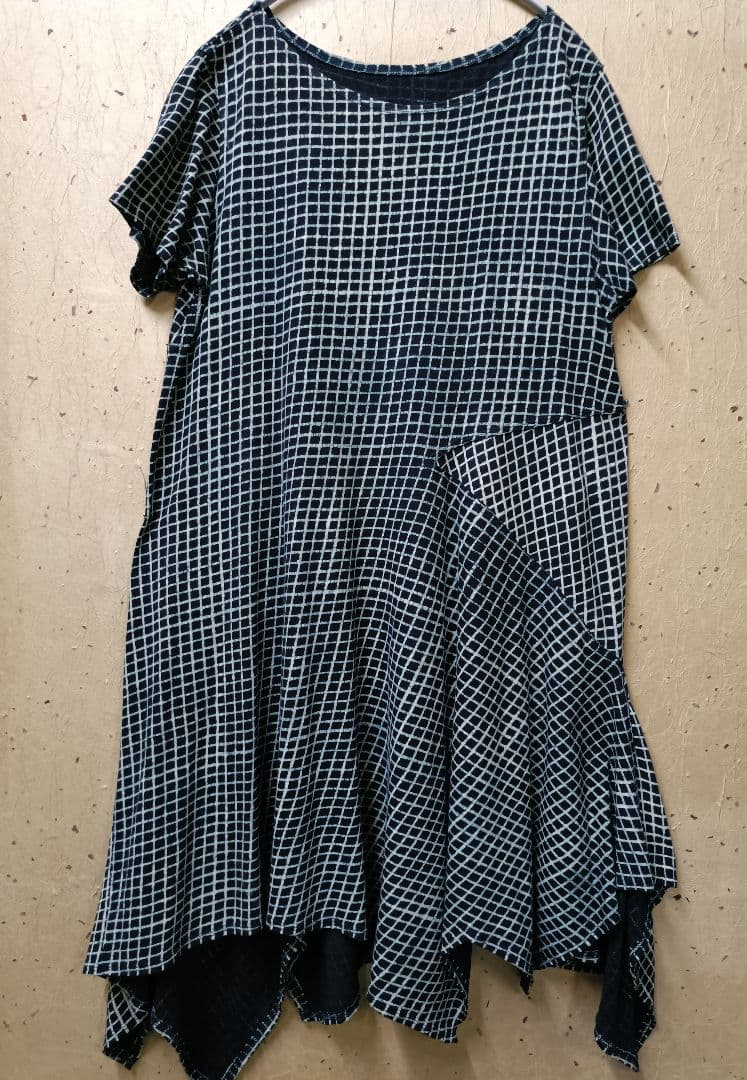 (専用です)ヨーガンレール リバシブル切り替えデザインチュニックワンピース素敵