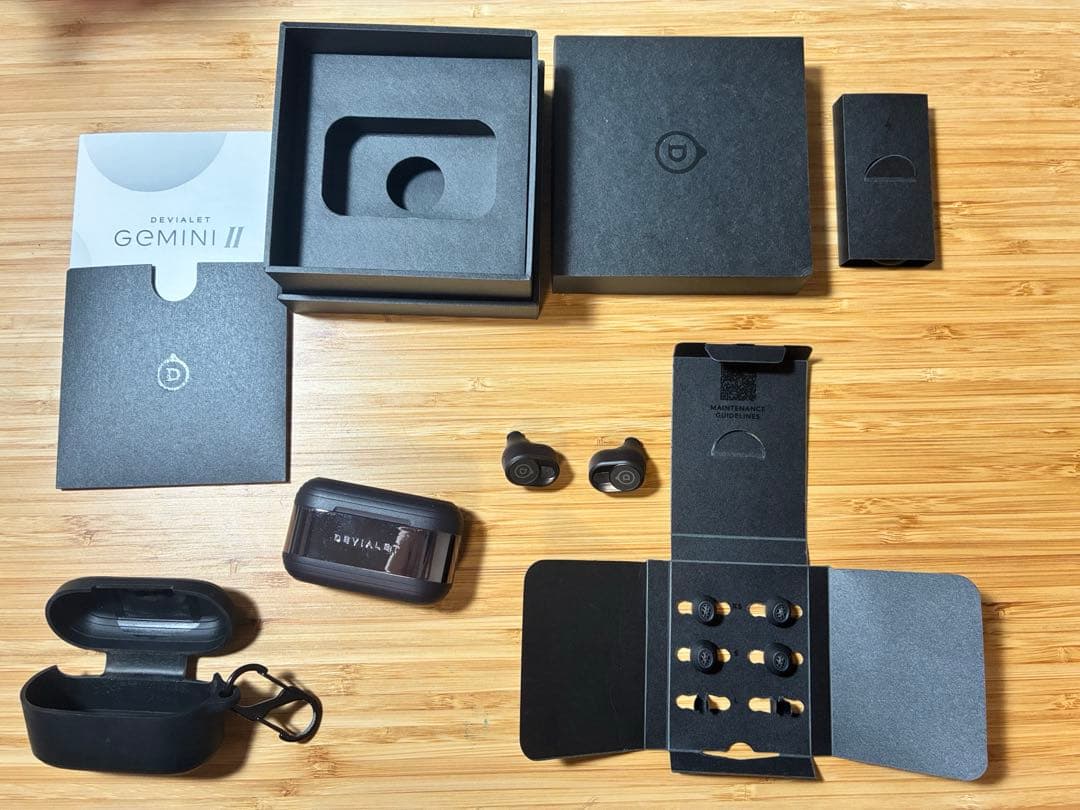 DEVIALET GEMINI II ワイヤレスイヤフォン