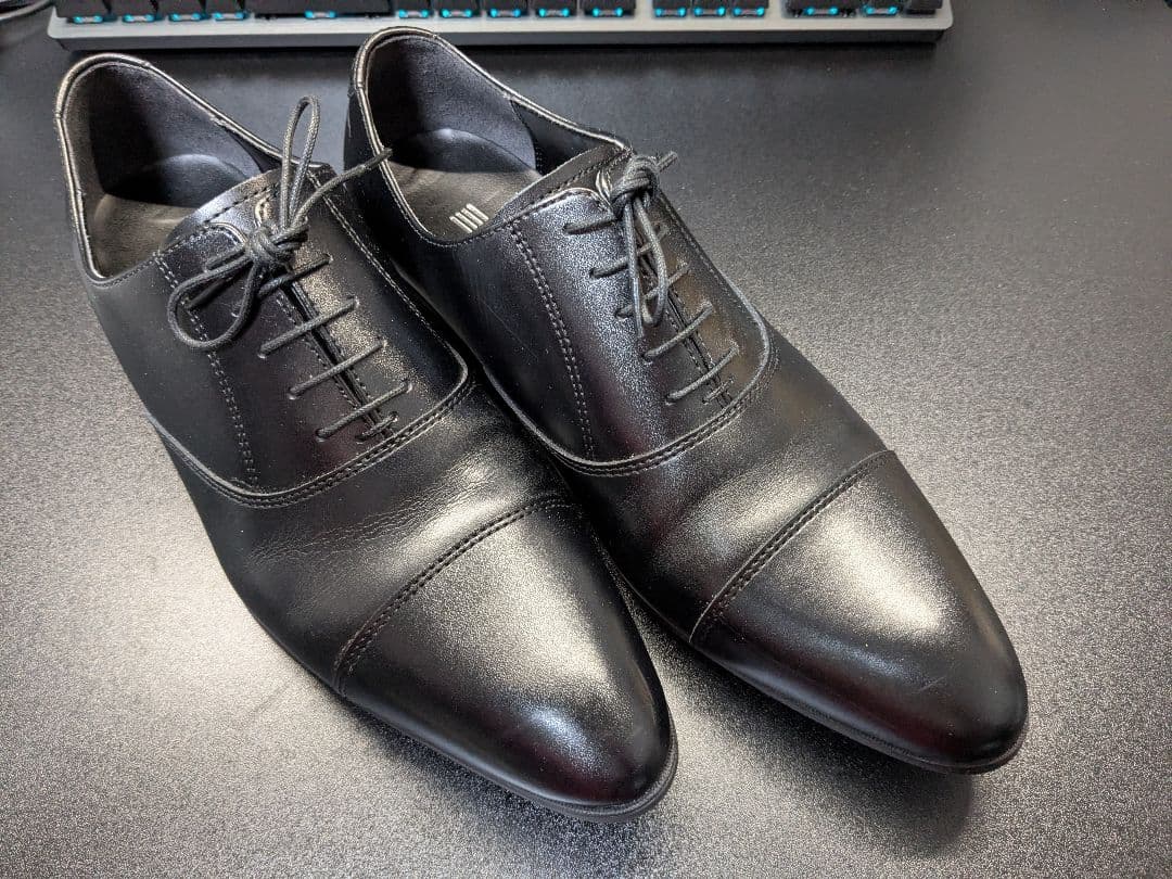 リーガル ストレートチップ ドレスシューズ/本革 (LWG)/セメント製