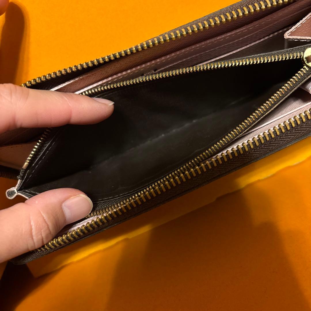 【美品】ルイヴィトン ポルトフォイユ クレマンス モノグラム 長財布