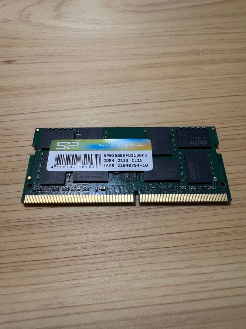 SP DDR4-2133 16GB メモリー