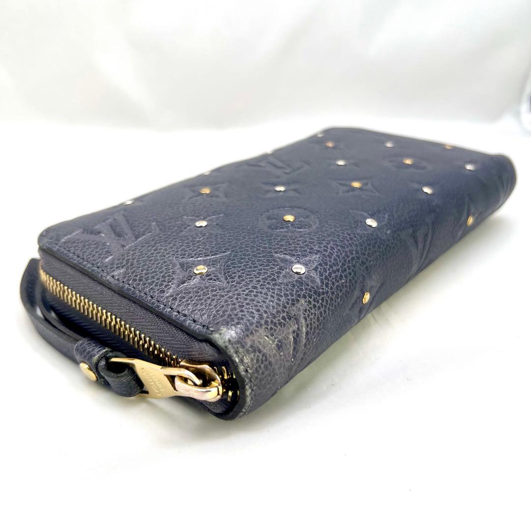 ラスラス 【極美品 付属付】スタッズ アンプラント ジッピーウォレット