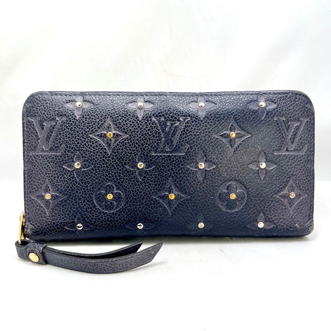 ラスラス 【極美品 付属付】スタッズ アンプラント ジッピーウォレット