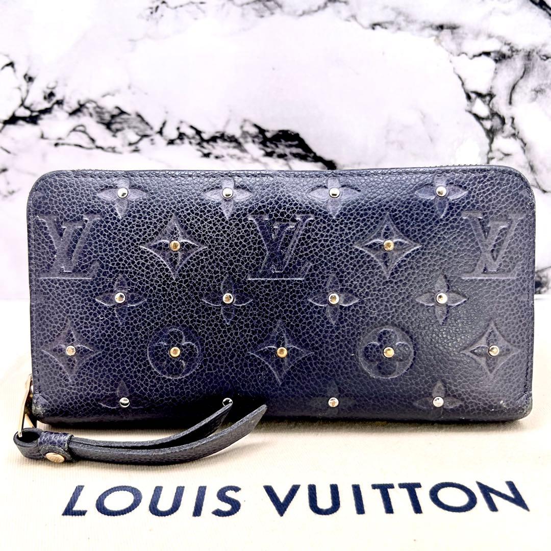 ラスラス 【極美品 付属付】スタッズ アンプラント ジッピーウォレット