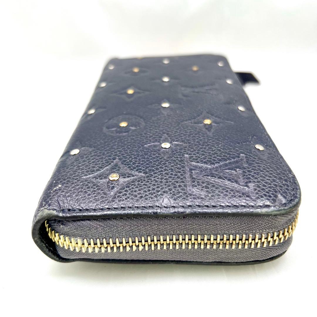 ラスラス 【極美品 付属付】スタッズ アンプラント ジッピーウォレット