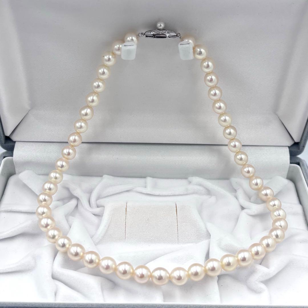 最高峰✨田崎真珠　大珠8mm アコヤ本真珠 ネックレス 照り/干渉色◎ 冠婚葬祭