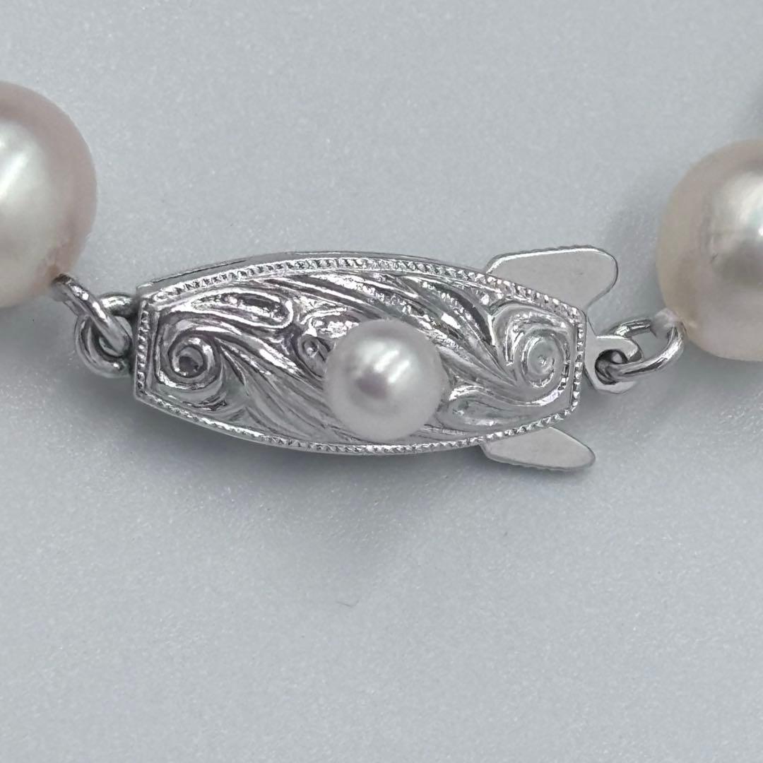 最高峰✨田崎真珠　大珠8mm アコヤ本真珠 ネックレス 照り/干渉色◎ 冠婚葬祭