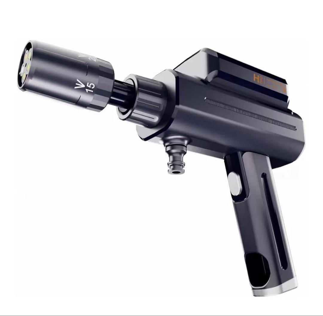 【折りたたみ式】コードレス高圧洗浄機 ハンディ 軽量 USB充電 5in1ノズル