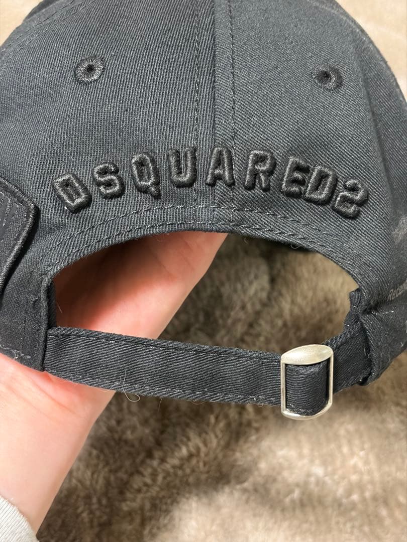 DSQUARED2 ICON ブラックキャップ