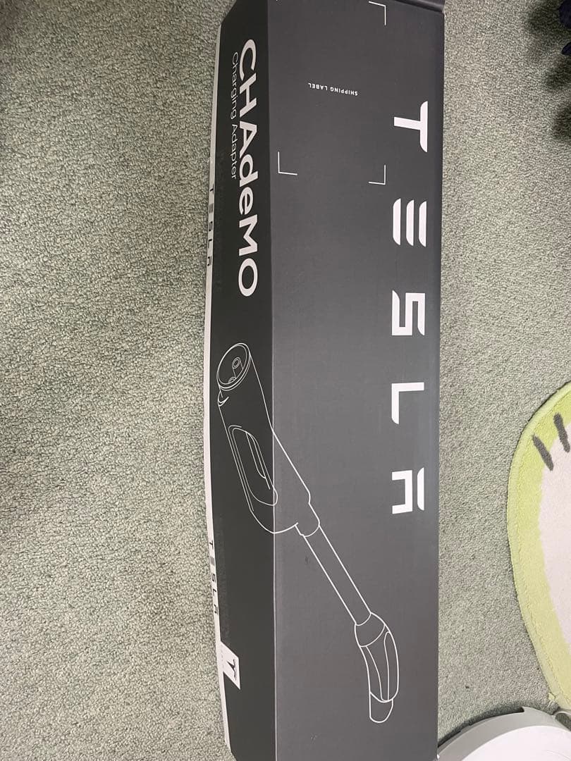 日本正規品　Tesla チャデモアダプターCHAdeMO テスラジャパン購入品