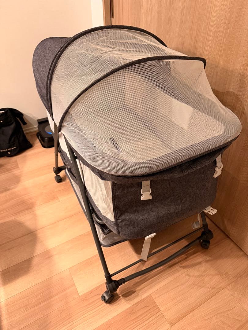 折りたたみベビーベッド　未使用　再出品