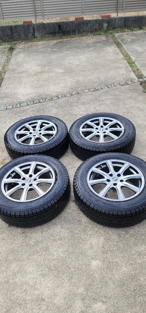 値下げ　ヨコハマ スタッドレス アイスガードG075 17inホイール4本セット