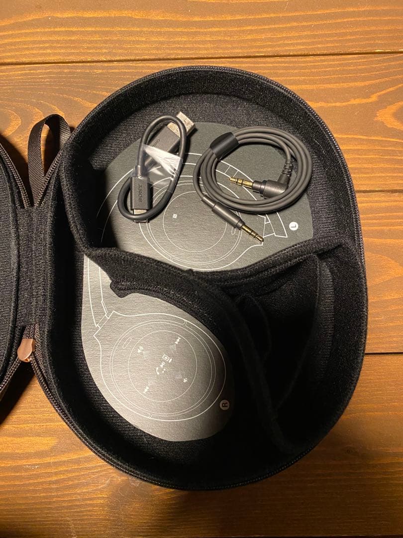 【美品】SONYワイヤレスヘッドホン WH-1000XM4 ブラック