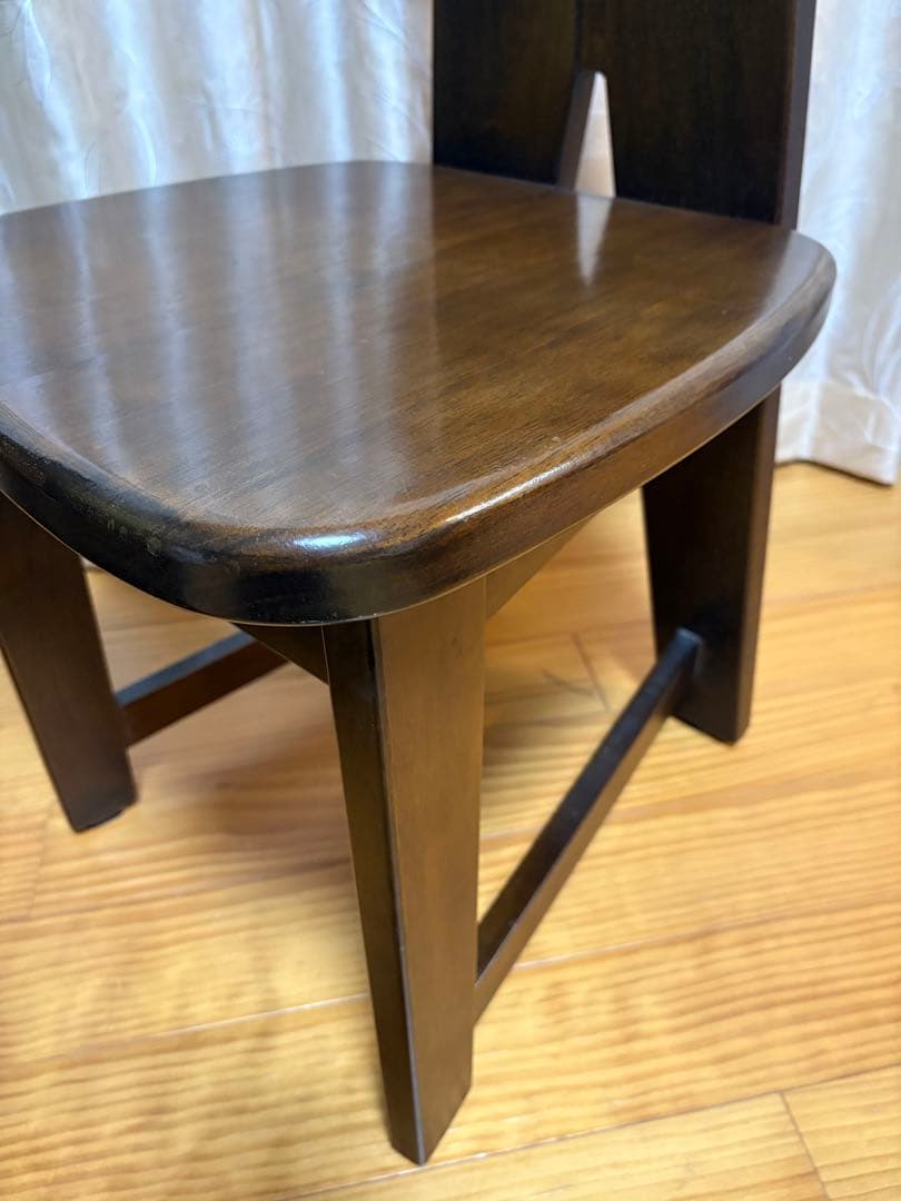 karimoku カリモク RUSTIC ラスティックチェア 2脚 無垢 椅子