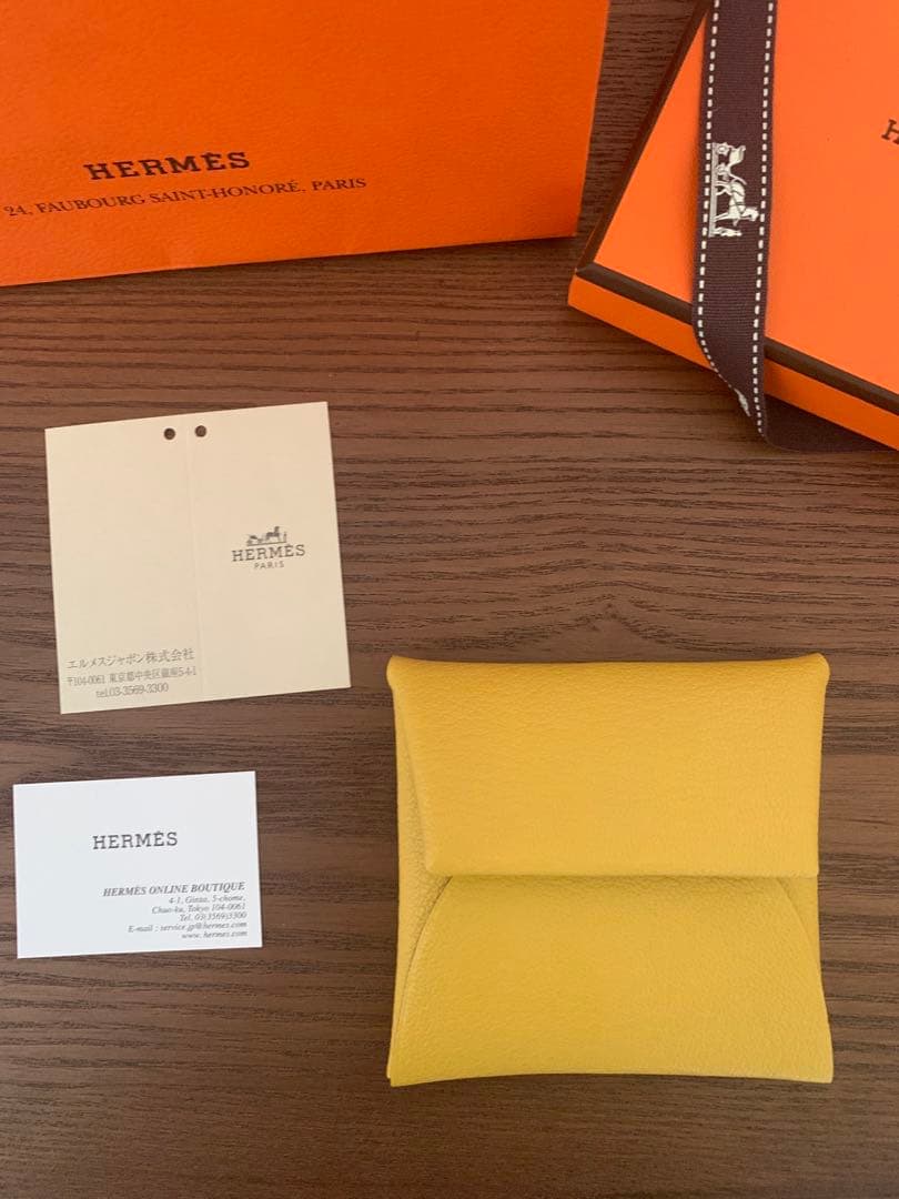 24年新品エルメス HERMES バスティアヴェルソB刻印 小銭入れ