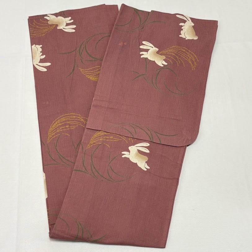 ゆりのはな　浴衣　女物　１０点　まとめ売り　未使用品～少々汚れ有り　綿　G201