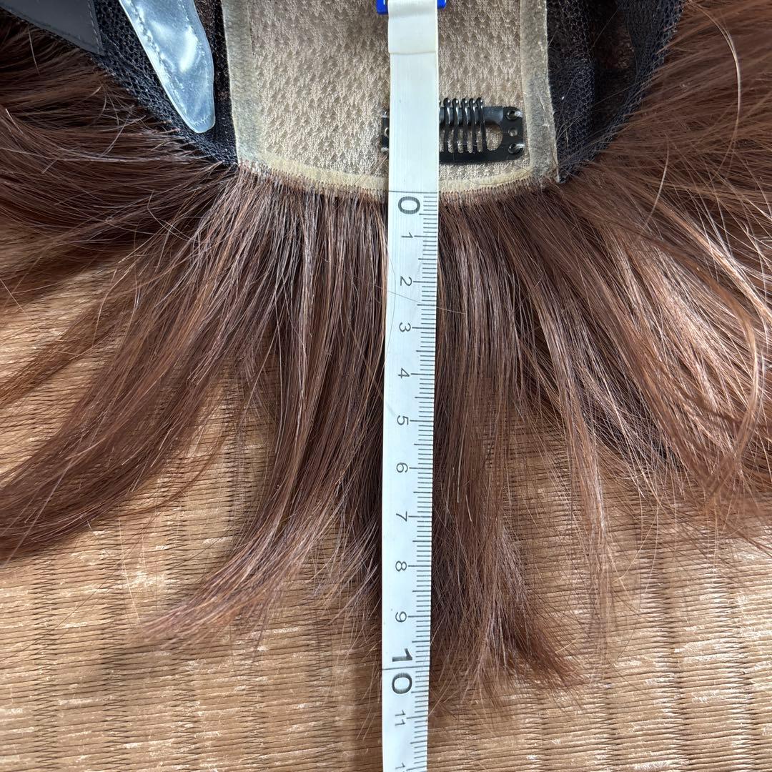 ブラウン ショートボブウィッグ