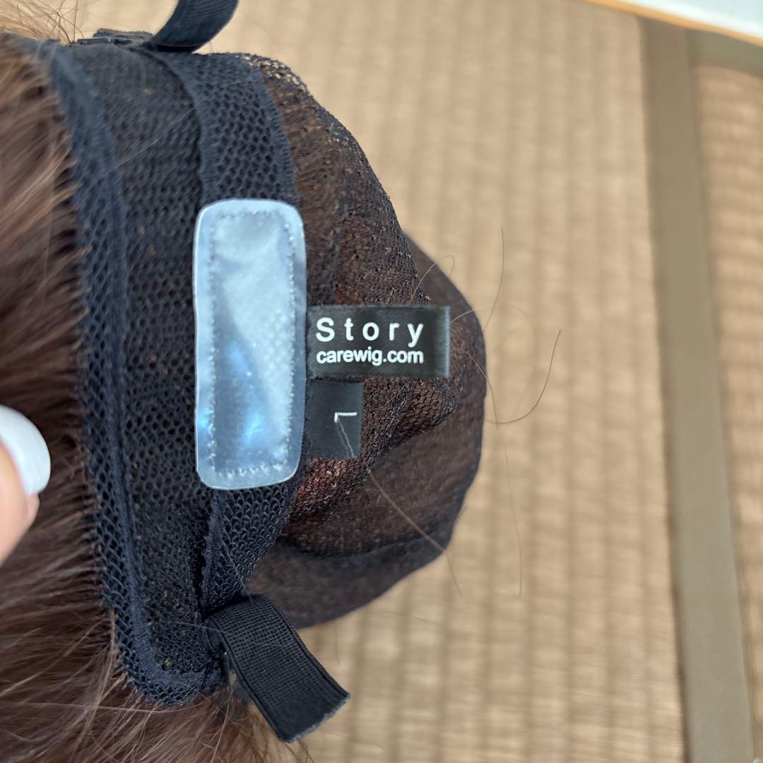 ブラウン ショートボブウィッグ