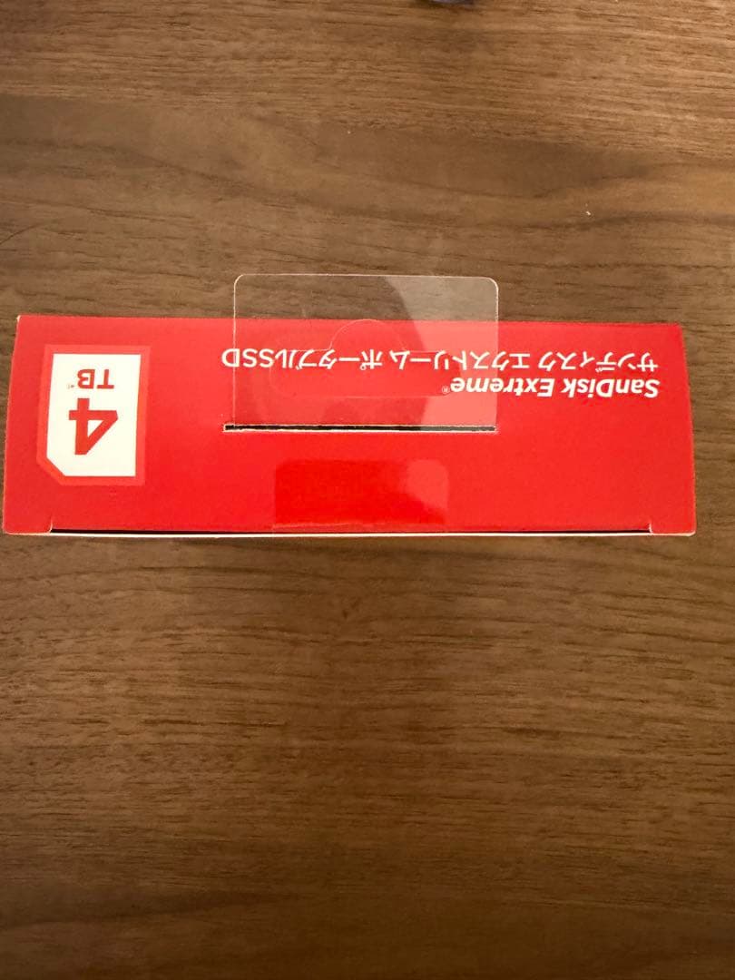外付けハードディスク・ドライブ SanDisk Extreme Portable SSD 4TB