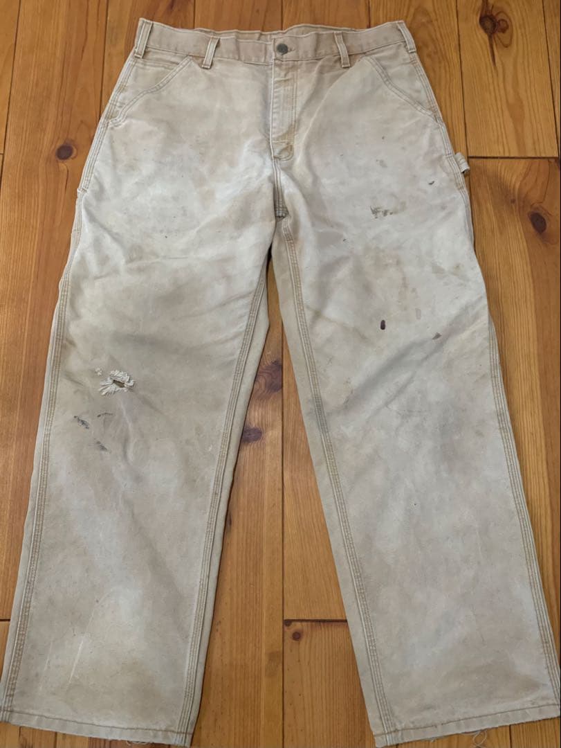 カーハート　USA製　ダック　ペインターパンツ