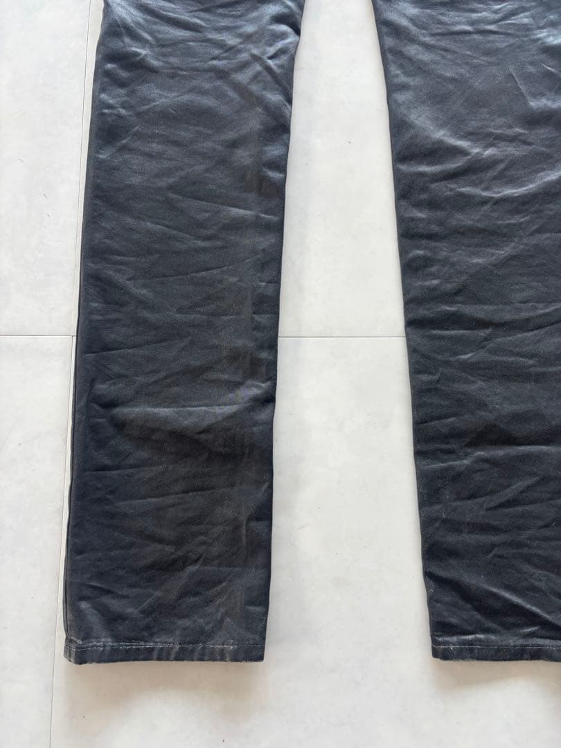 パンツ DIOR HOMME Wax Coating Straight Jeans